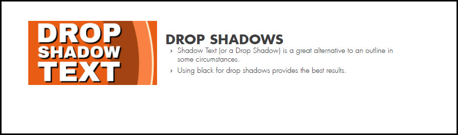 Drop Shadows