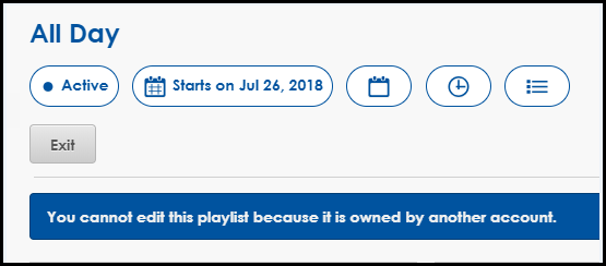 playlist message