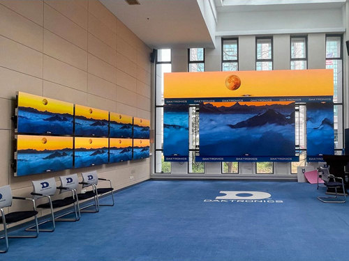 Daktronics Shanghai facility showroom