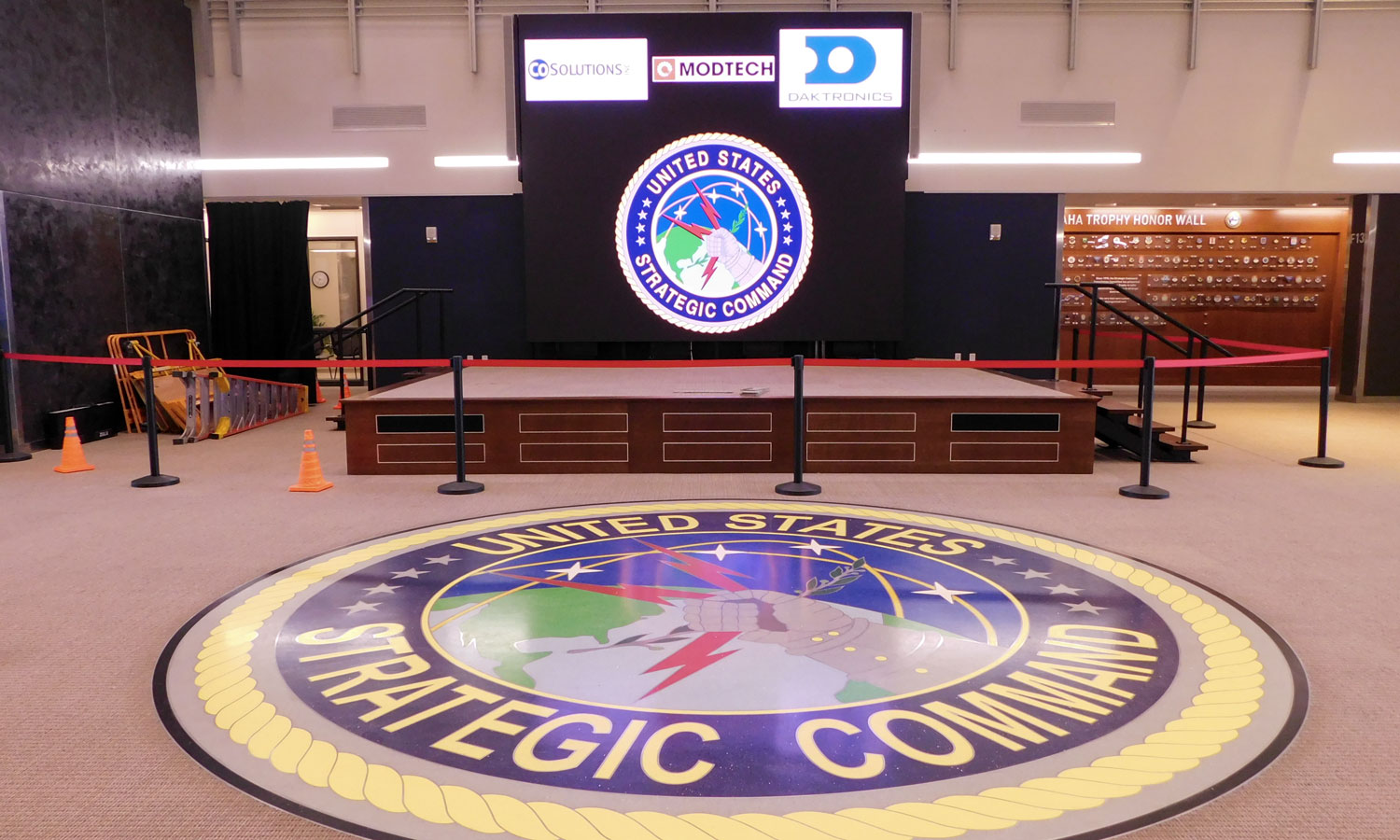 United States Strategic Command Video Wall