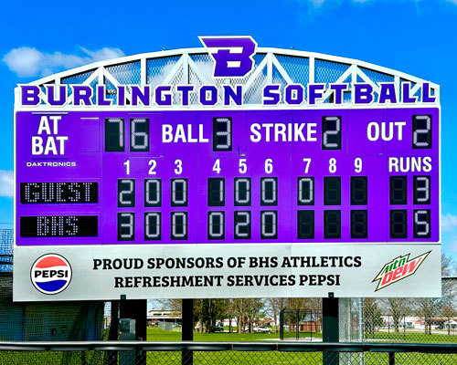 Baseball scoreboard products