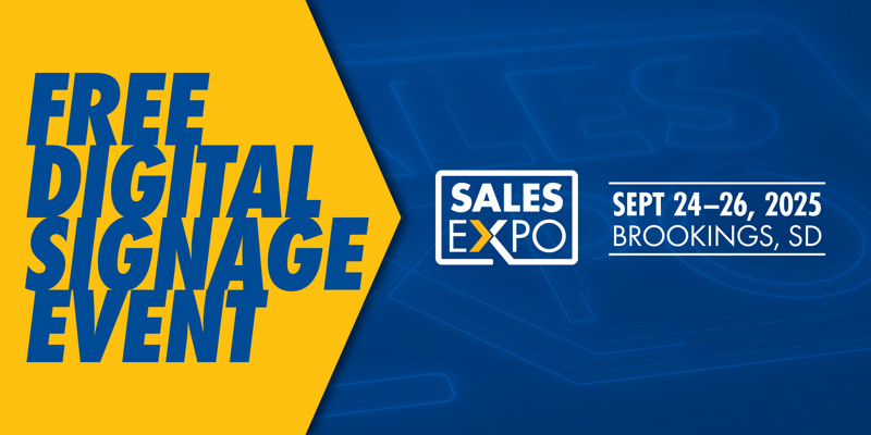 Boost Your Sign Business at Daktronics Sales Expo 2025 – A Free Digital Signage Event