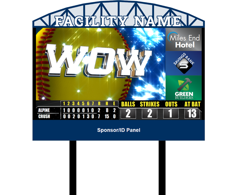 Softball System Video Display