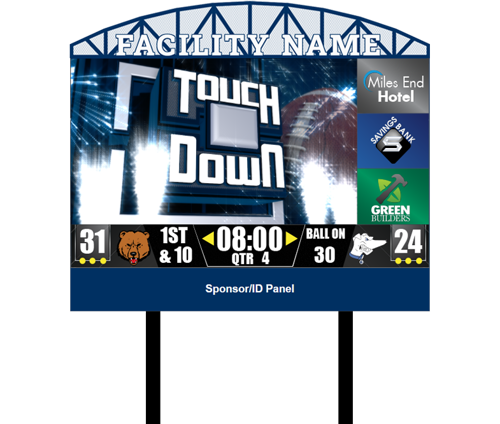 Football System with Video Display