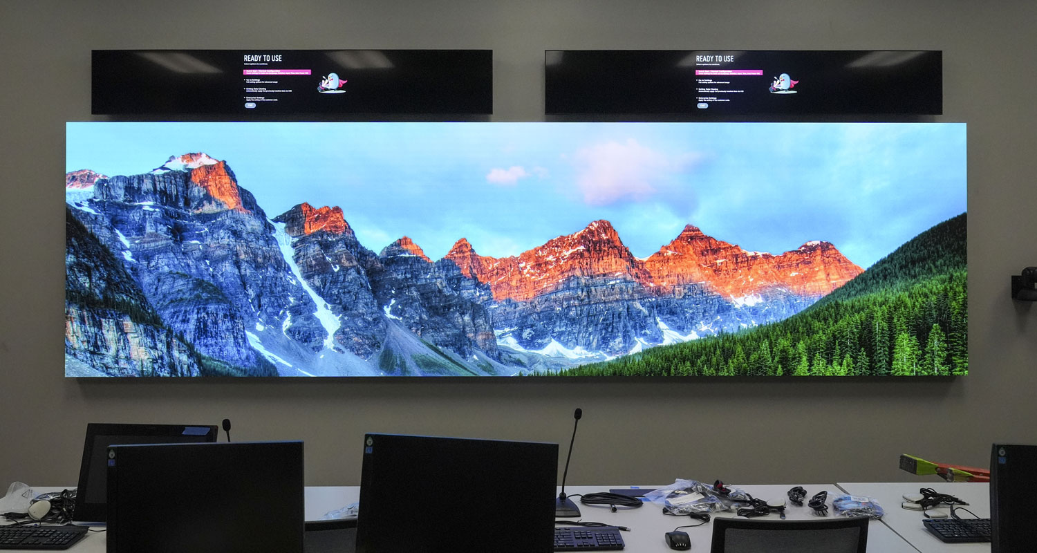 Quantico Marine Base Video Wall