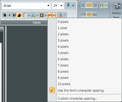 character-spacing-dropdown
