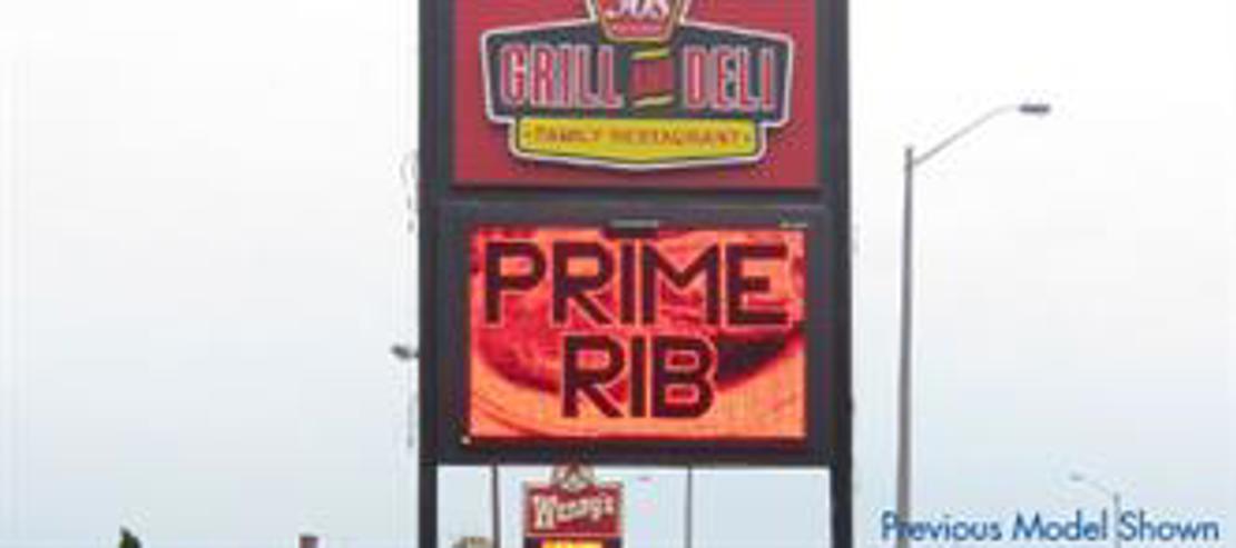 LED Digital Message Display Installation Photo