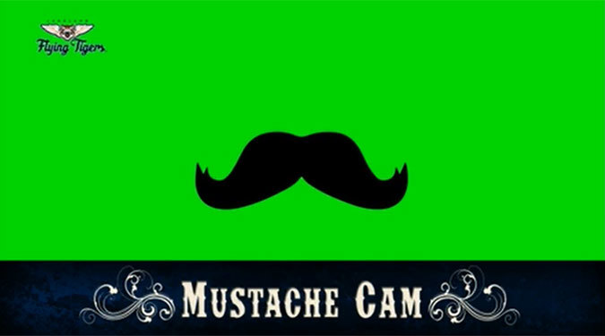 Mustache Cam Animation