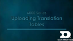 UPLOADING TRANSLATION TABLES