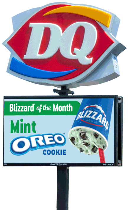 Dairy Queen Partner Display Content