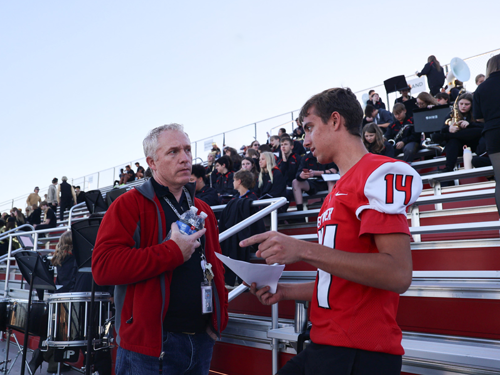 Lucas Dahlberg Interview Elk River High School Football