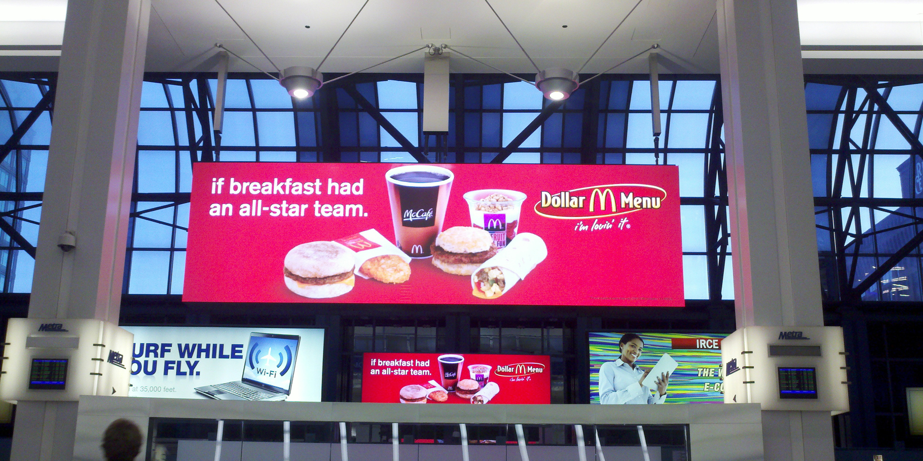 Advertising Soaring to New Heights in Airports