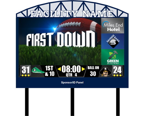 Football System with Video Display