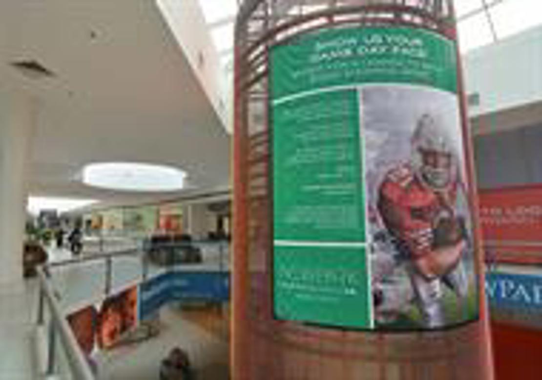 Shopping Mall digital advertisement sign