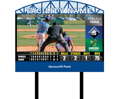 Baseball System with Video Display