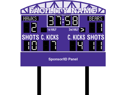 Soccer System with Scoreboard