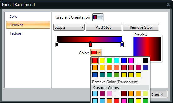 Color Drop Down