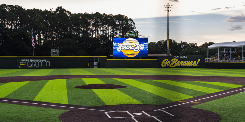 Savannah Bananas Amplify the Fan Experience with New Video Display
