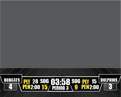 hockey score bottom bar