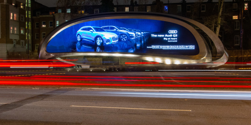 Catching Attention with Unique Exterior LED Signage