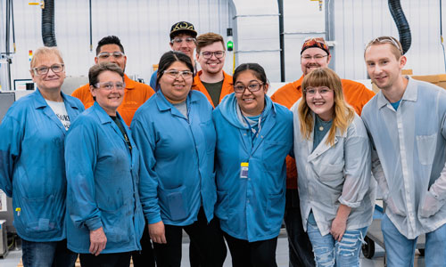 Daktronics Manufacturing Team LA Clippers