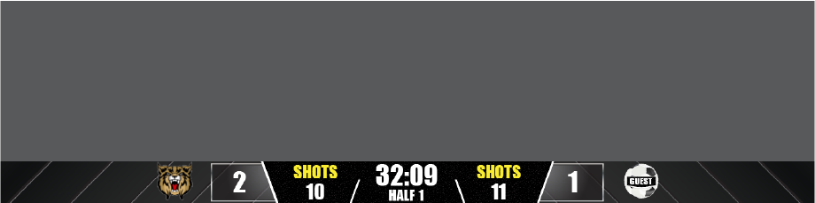 soccer score bottom bar