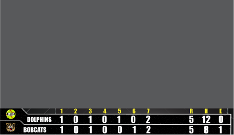 7 inning bottom bar