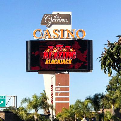 LED sign installation photo