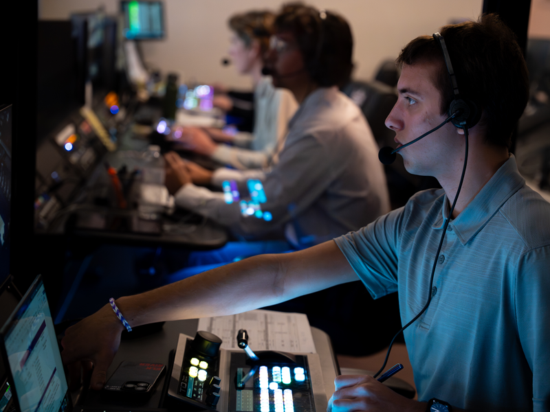 Lucas Dahlberg Event Production Control Room
