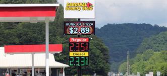 Petroleum Gas Displays