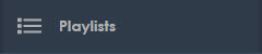 playlist tab