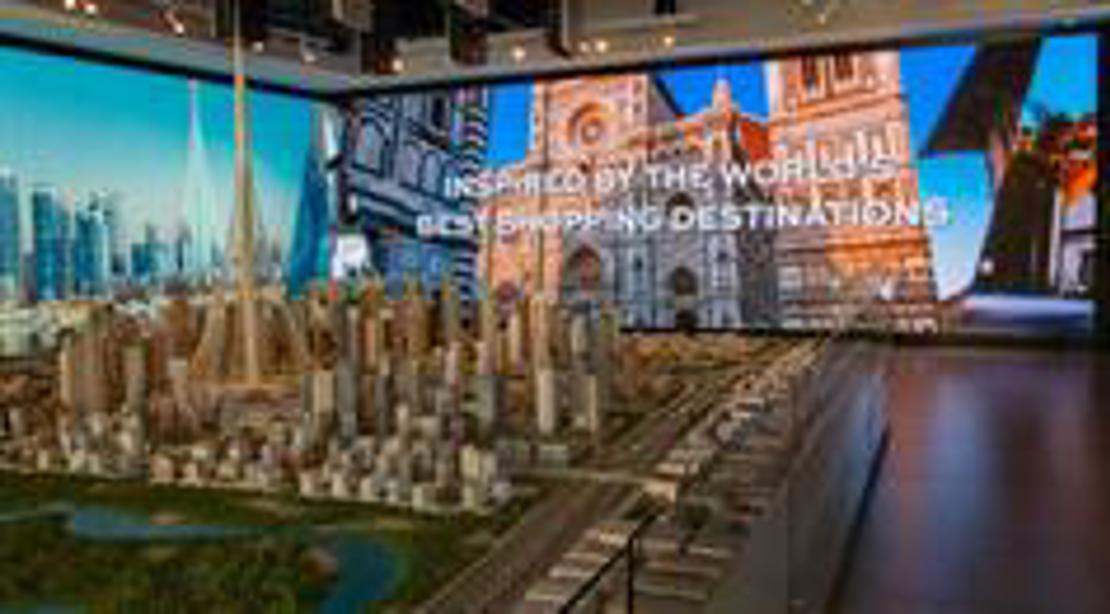 Video walls in Emaar Dubai Sales Center
