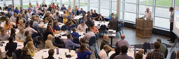 Sales Expo banquet at SDSU Performing Arts Center, Brookings, SD