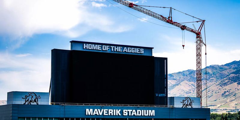 Utah State Ready to Deliver Improved Game-Day Experience with Daktronics LED Display System