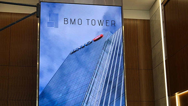 BMO Tower Video Wall