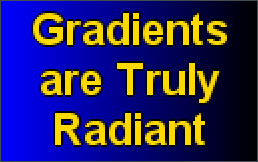 Gradients are Truly Radiant image