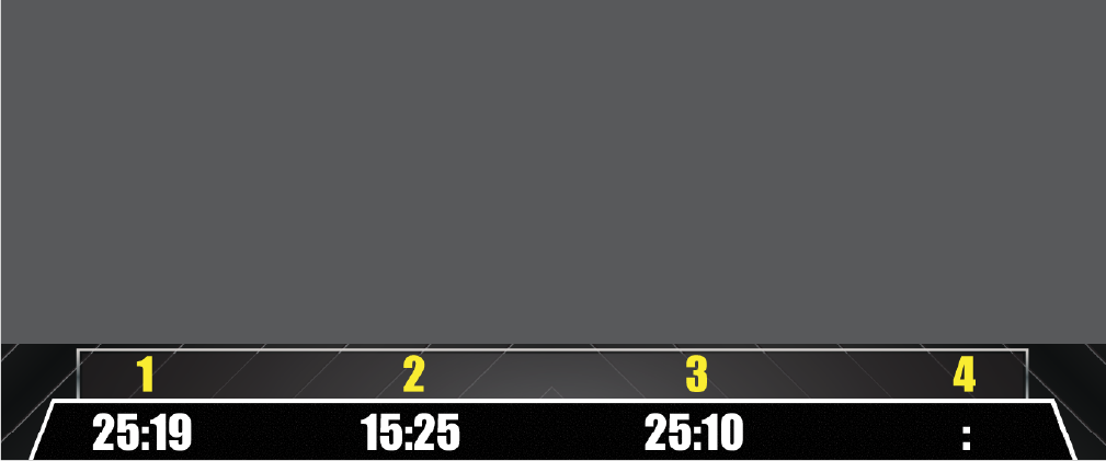 volleyball stats bottom bar