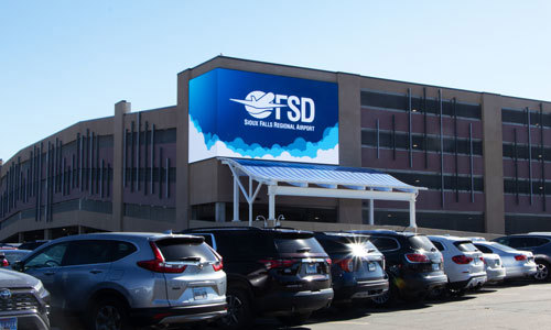 Sioux Falls Regional Airport Parking Garage