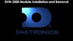 DVN-3000 Module Installation and Removal
