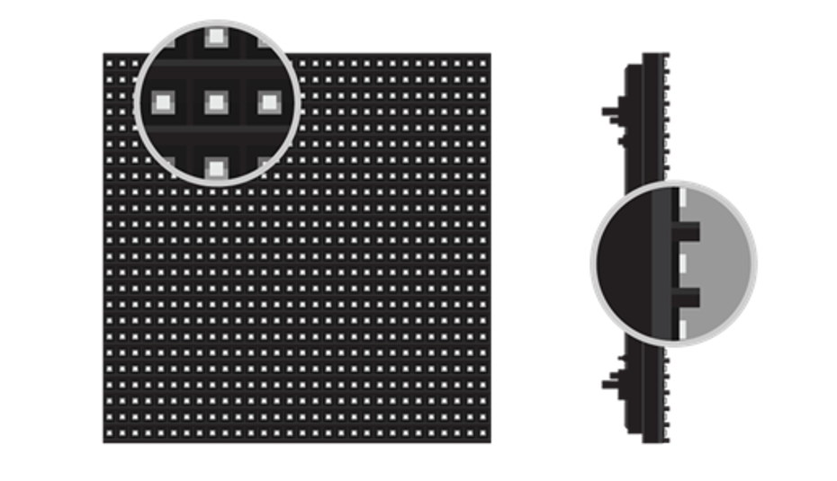LED module with surface mount LEDs