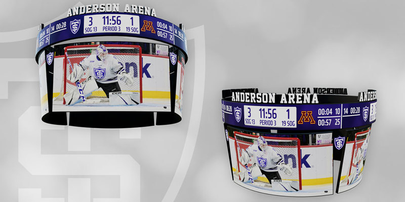 University of St. Thomas Brings Light to New Multipurpose Arena with Daktronics Displays